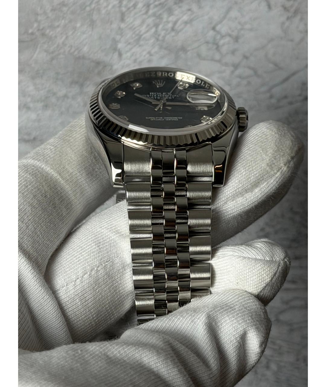 ROLEX Темно-синие часы, фото 6