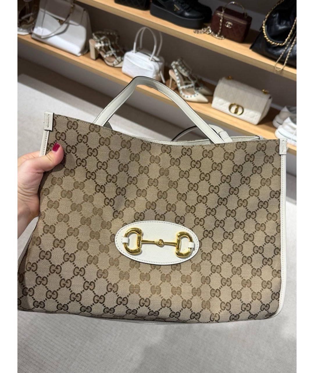 GUCCI Бежевая сумка через плечо, фото 2