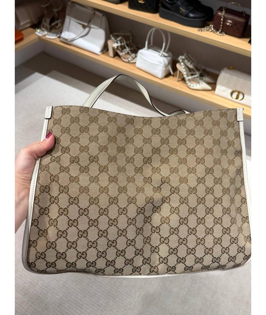 GUCCI Бежевая сумка через плечо, фото 4