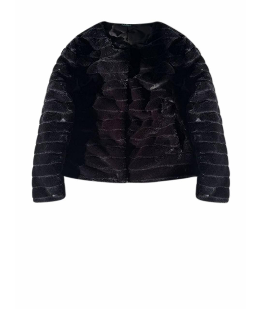 POLO RALPH LAUREN Черная шуба, фото 1