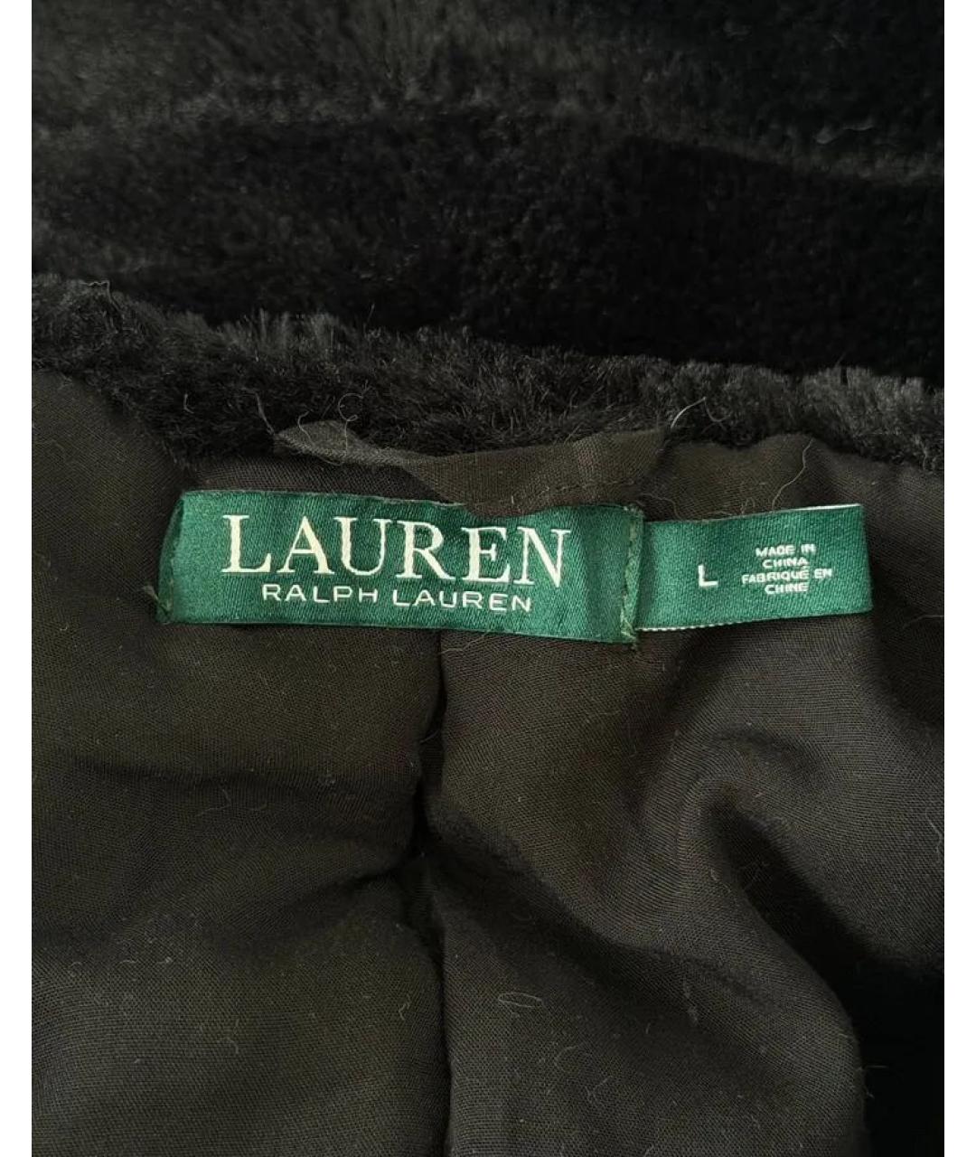 POLO RALPH LAUREN Черная шуба, фото 3