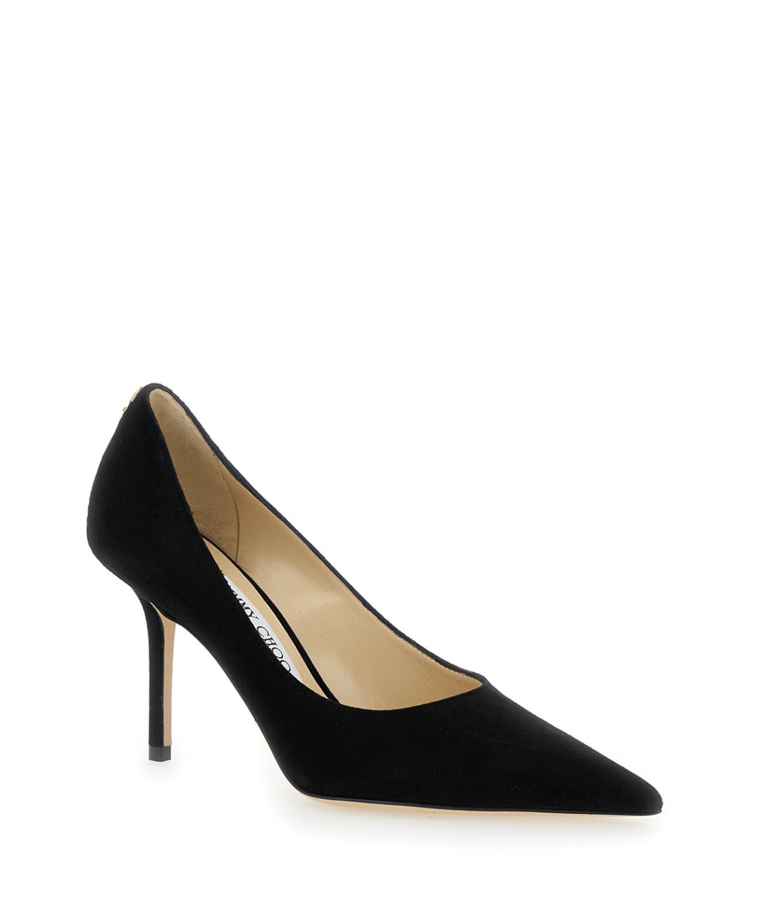 JIMMY CHOO Черные замшевые туфли, фото 2