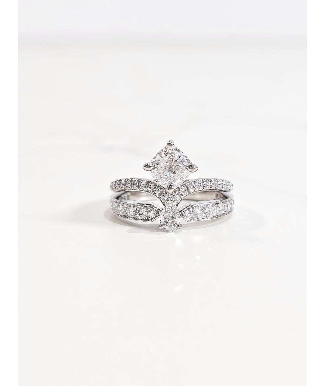 CHAUMET Серебряное платиновое кольцо, фото 3
