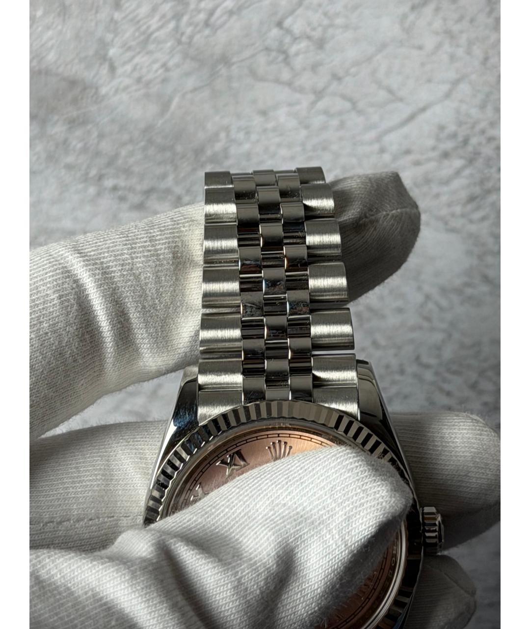 ROLEX Розовые часы, фото 7