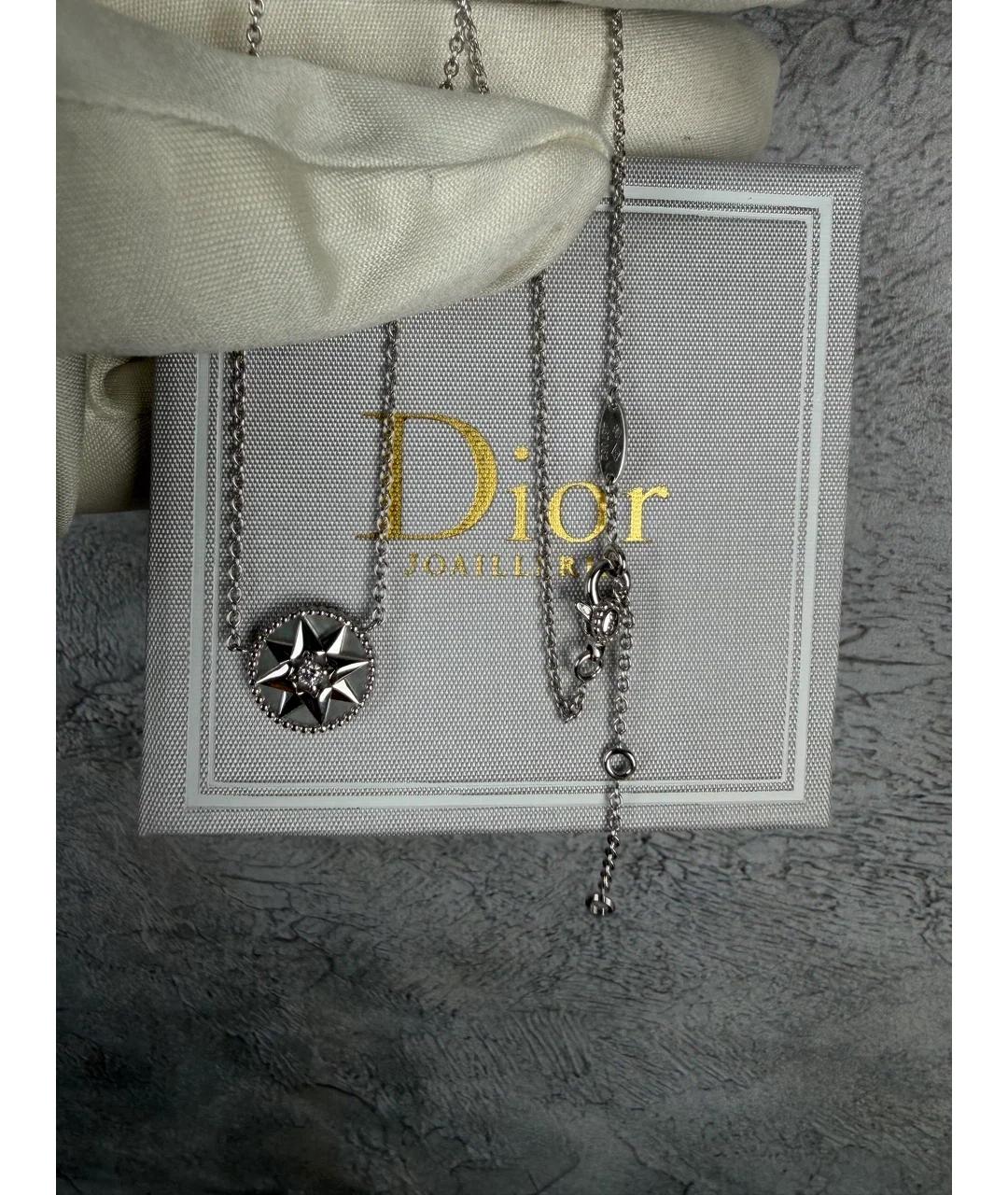 CHRISTIAN DIOR Золотая подвеска из белого золота, фото 2