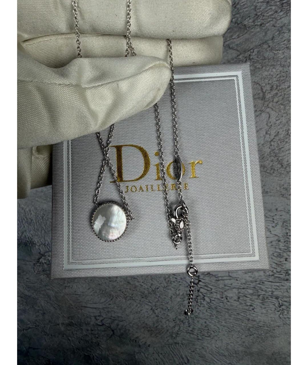 CHRISTIAN DIOR Золотая подвеска из белого золота, фото 3