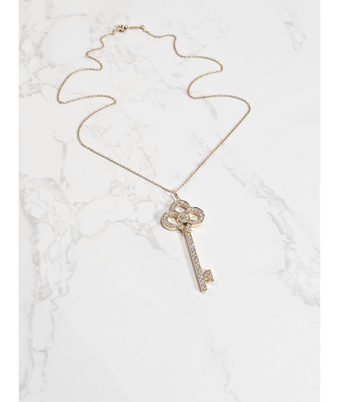 TIFFANY&CO Золотое колье из желтого золота, фото 3