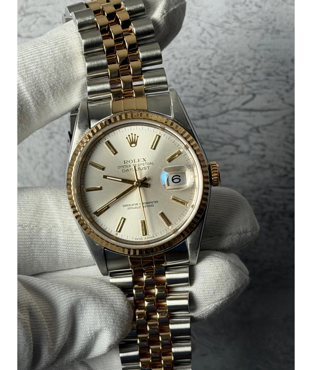 ROLEX Часы из желтого золота, фото 2