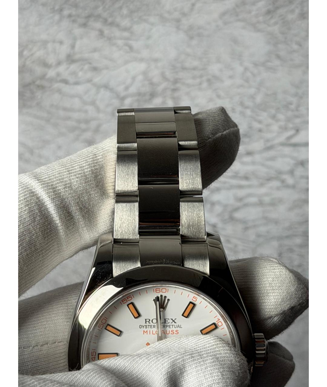 ROLEX Белые часы, фото 7