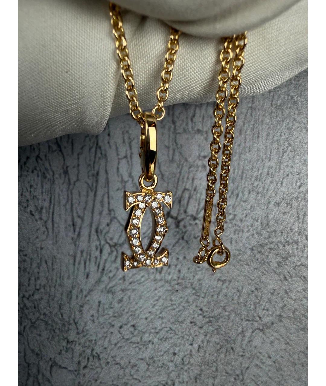 CARTIER Золотая подвеска из желтого золота, фото 2