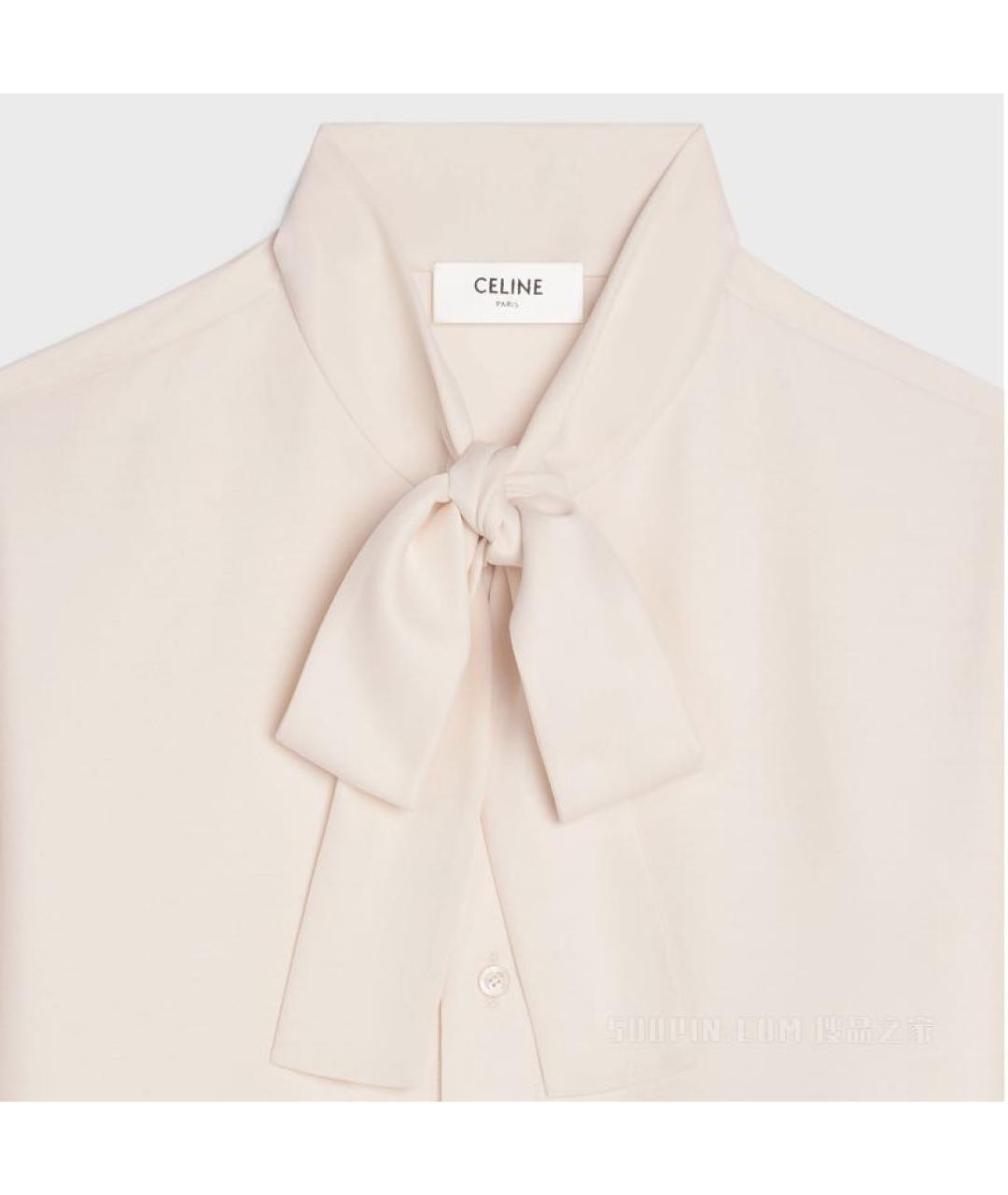 CELINE Бежевая блузы, фото 3