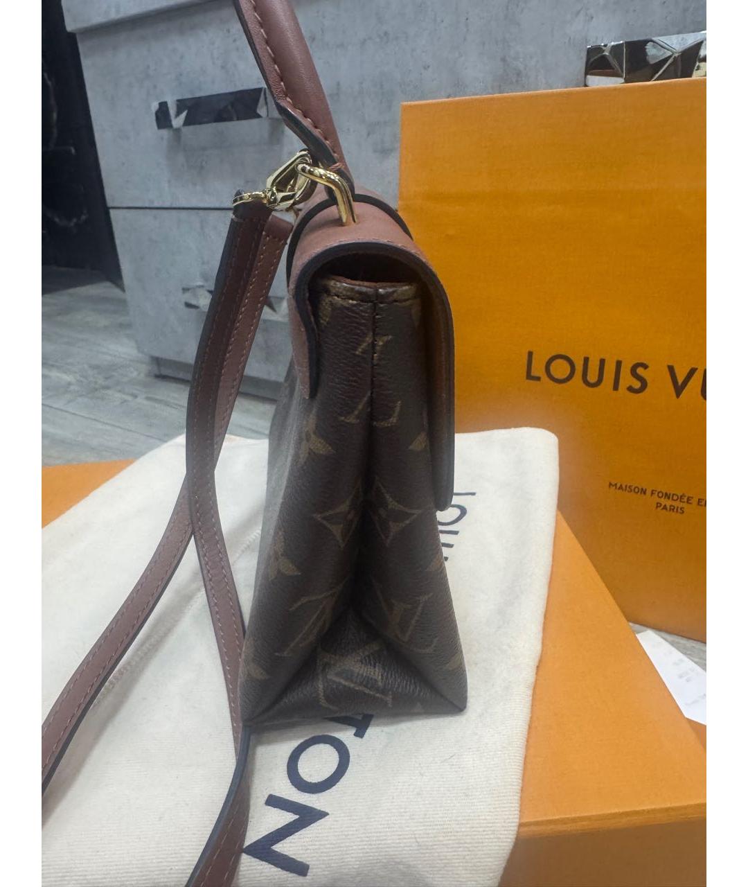 LOUIS VUITTON Коричневая сумка через плечо, фото 2