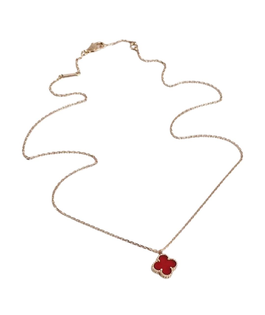VAN CLEEF & ARPELS Красное колье из розового золота, фото 1