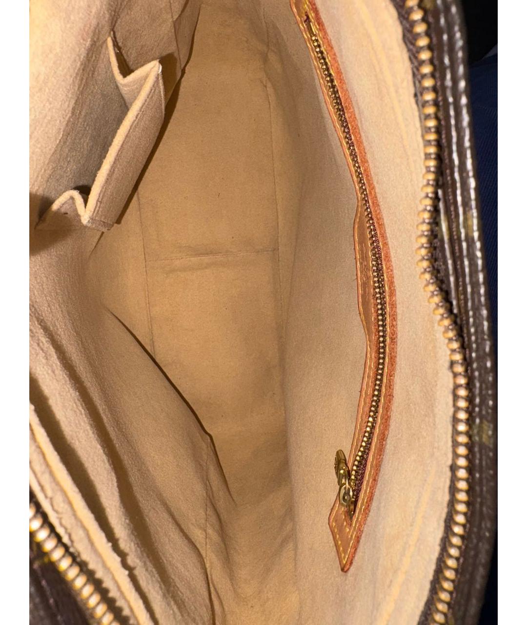 LOUIS VUITTON Коричневая сумка тоут, фото 4