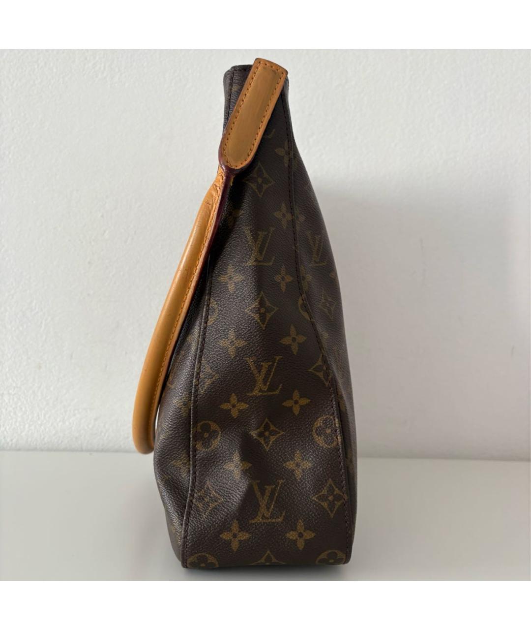 LOUIS VUITTON Коричневая сумка тоут, фото 5