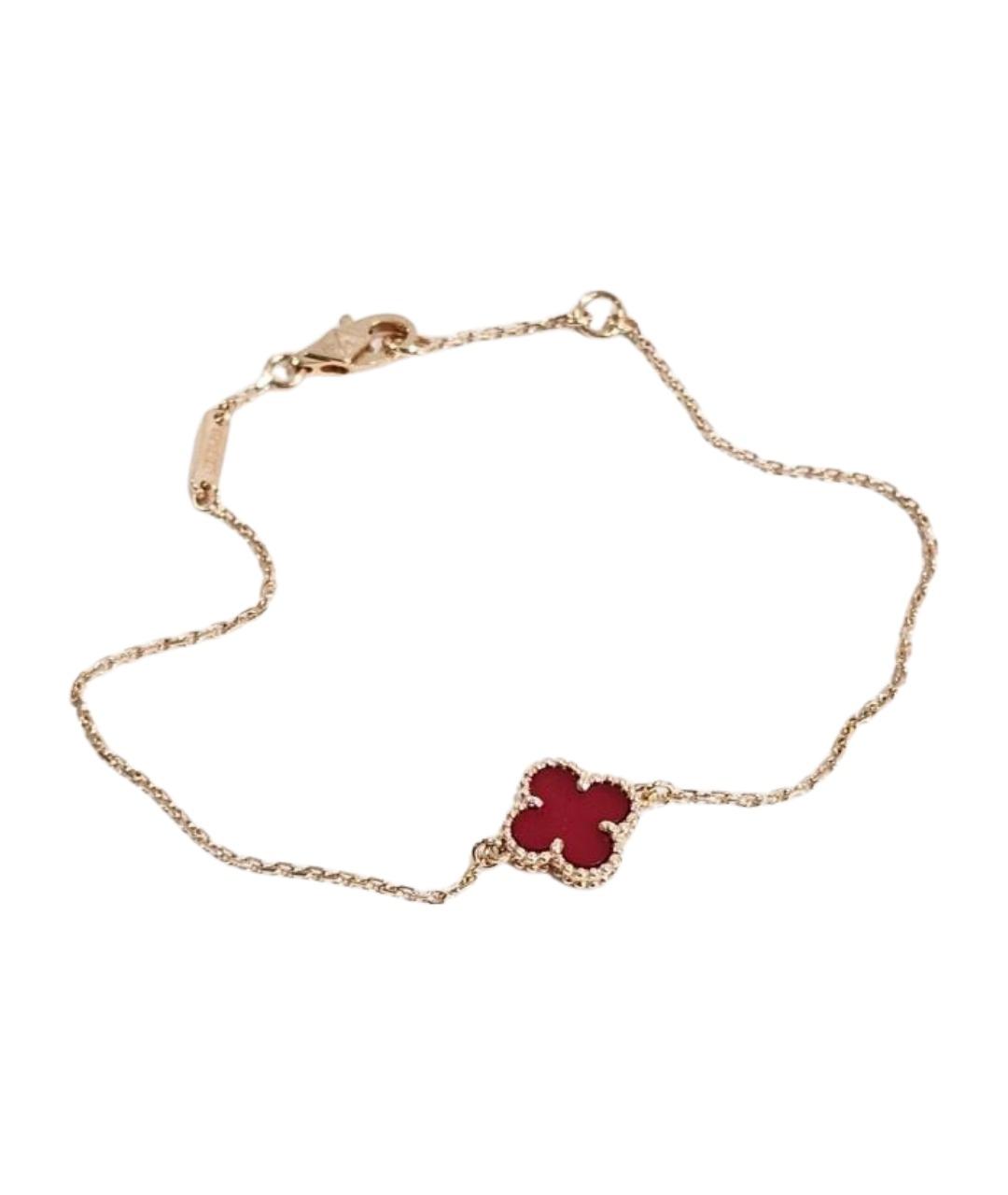 VAN CLEEF & ARPELS Красный браслет из розового золота, фото 1