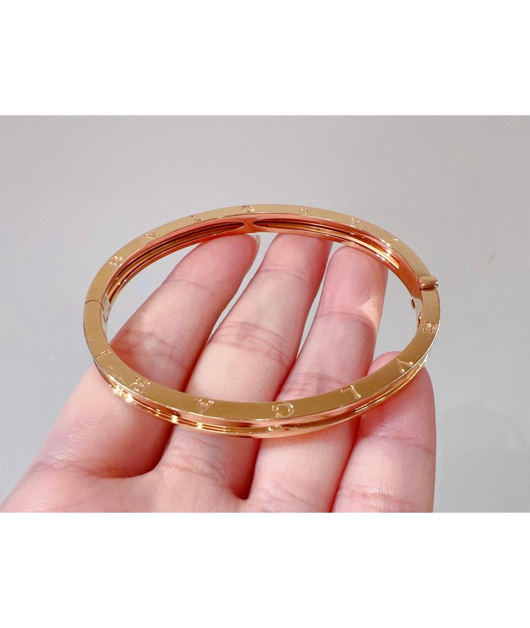BVLGARI Золотой браслет из розового золота, фото 6