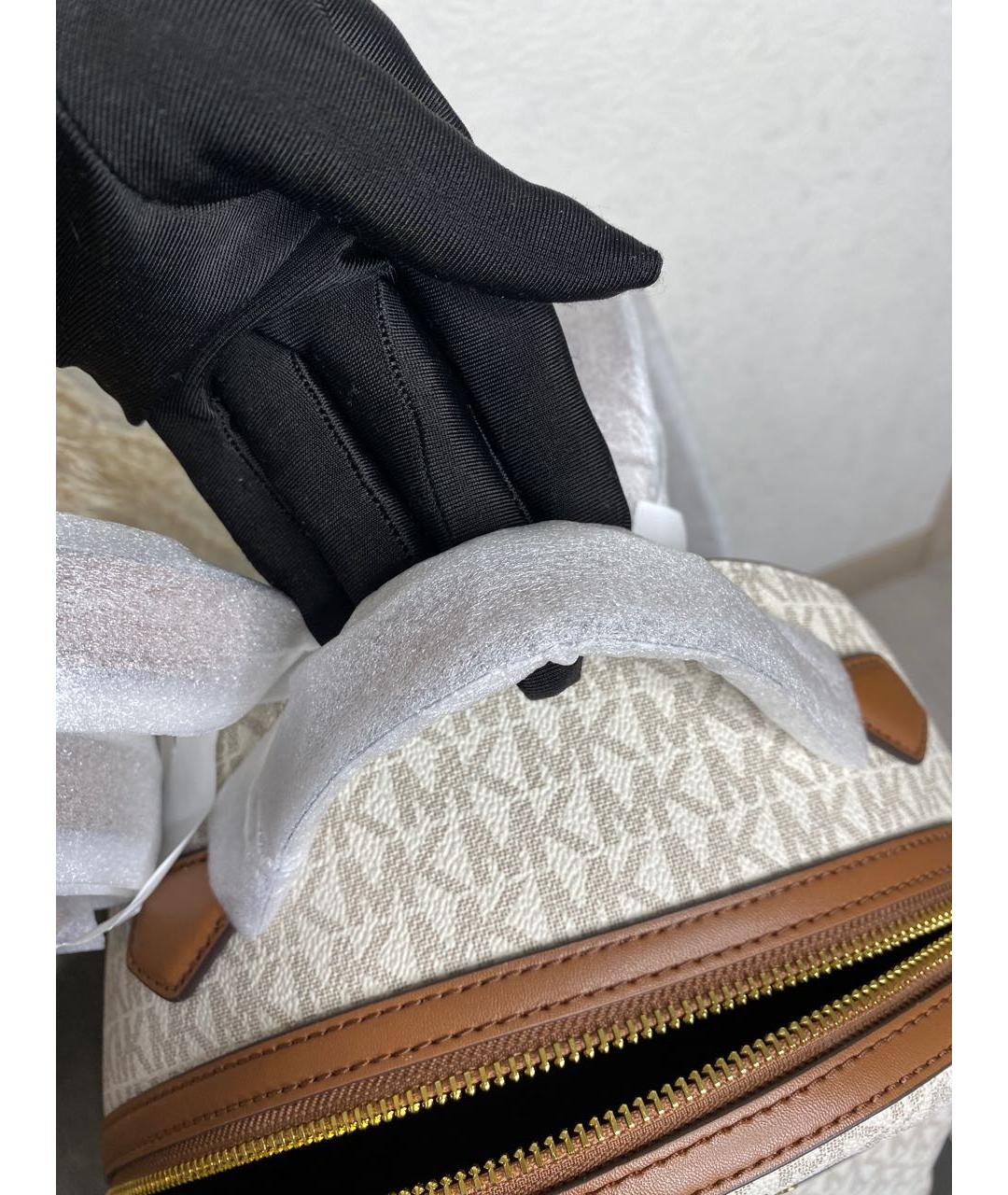 MICHAEL KORS Бежевый рюкзак, фото 7