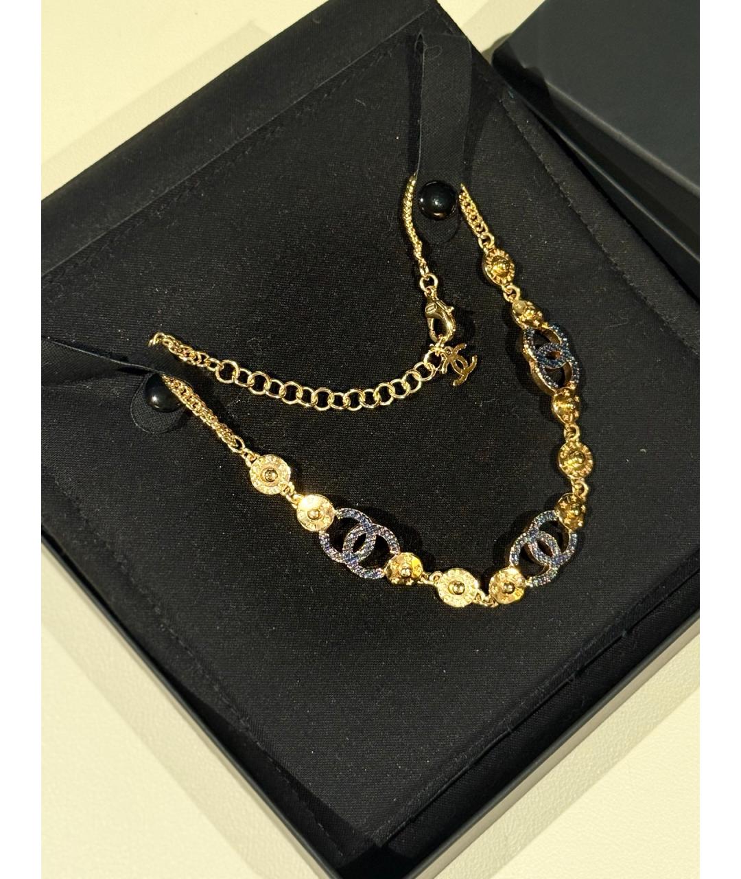 CHANEL Золотое колье, фото 2