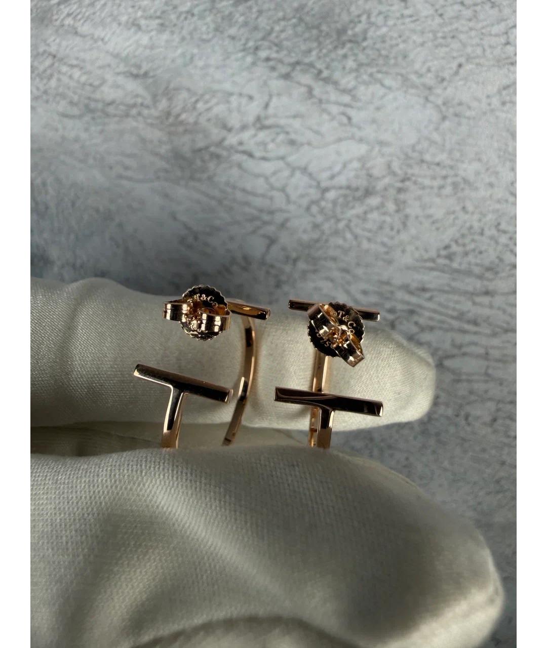 TIFFANY&CO Золотые серьги из розового золота, фото 4