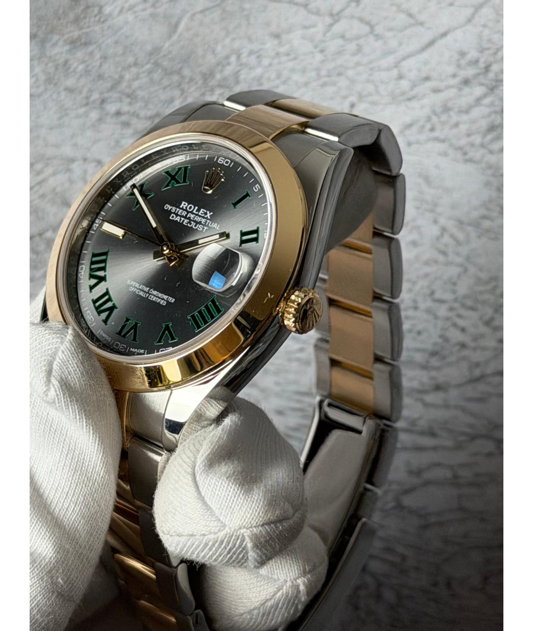 ROLEX Серые часы, фото 3