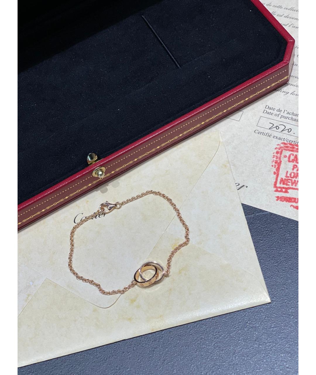 CARTIER Золотой браслет из розового золота, фото 3