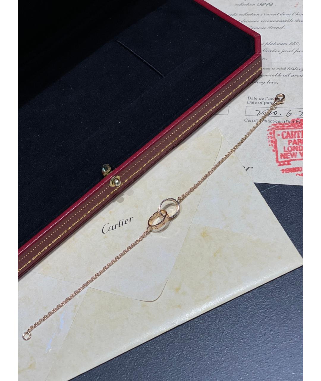 CARTIER Золотой браслет из розового золота, фото 4