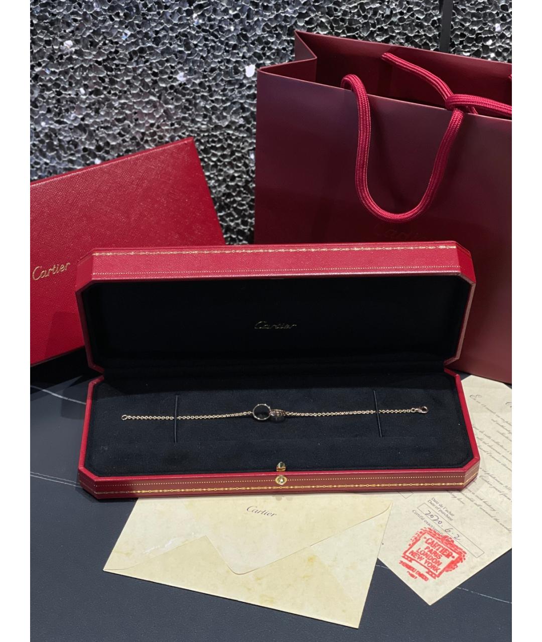 CARTIER Золотой браслет из розового золота, фото 10