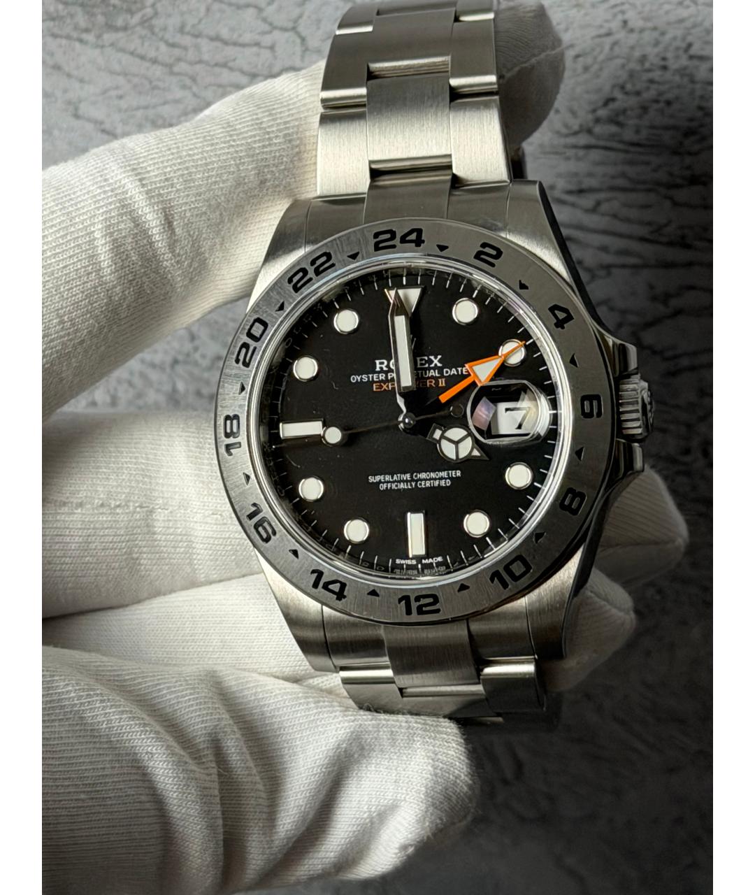 ROLEX Черные часы, фото 2