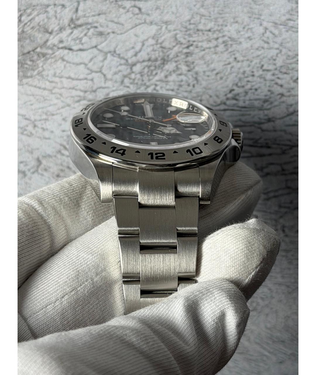 ROLEX Черные часы, фото 6