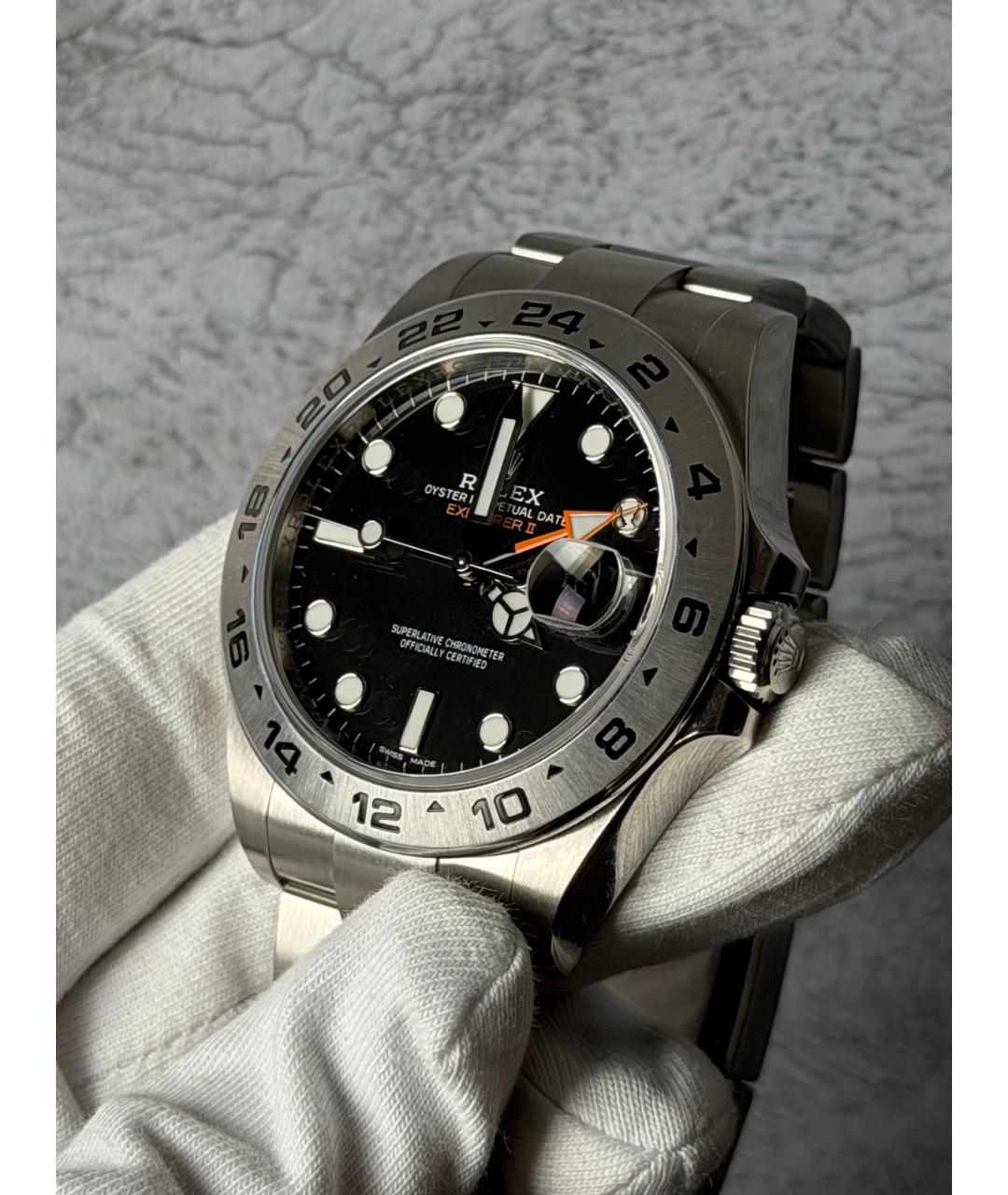 ROLEX Черные часы, фото 3
