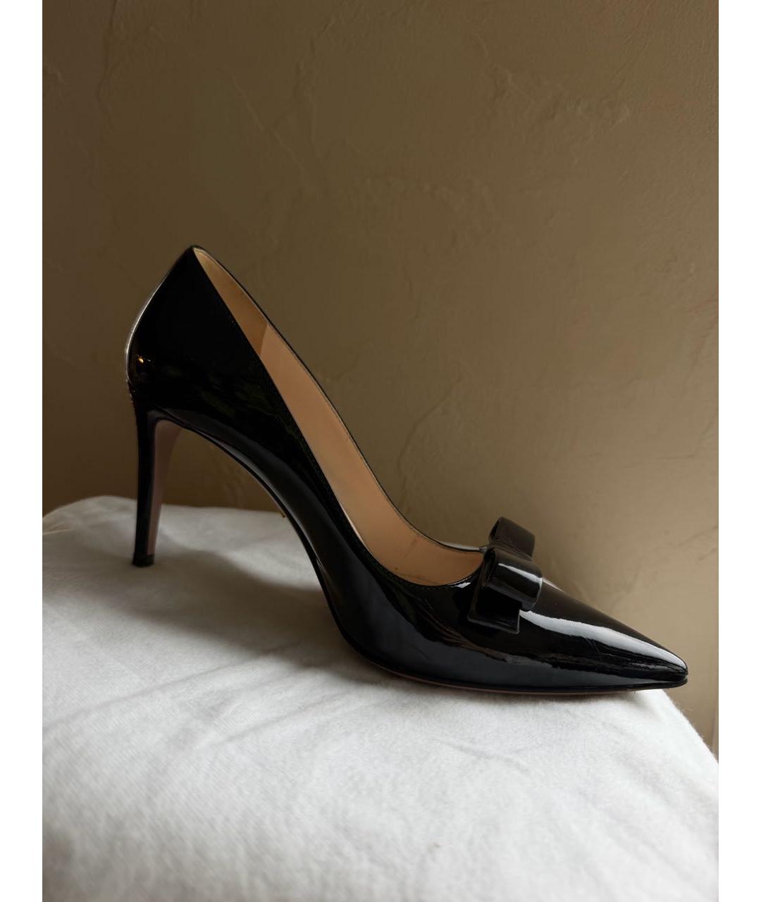 PRADA Черные туфли из лакированной кожи, фото 9