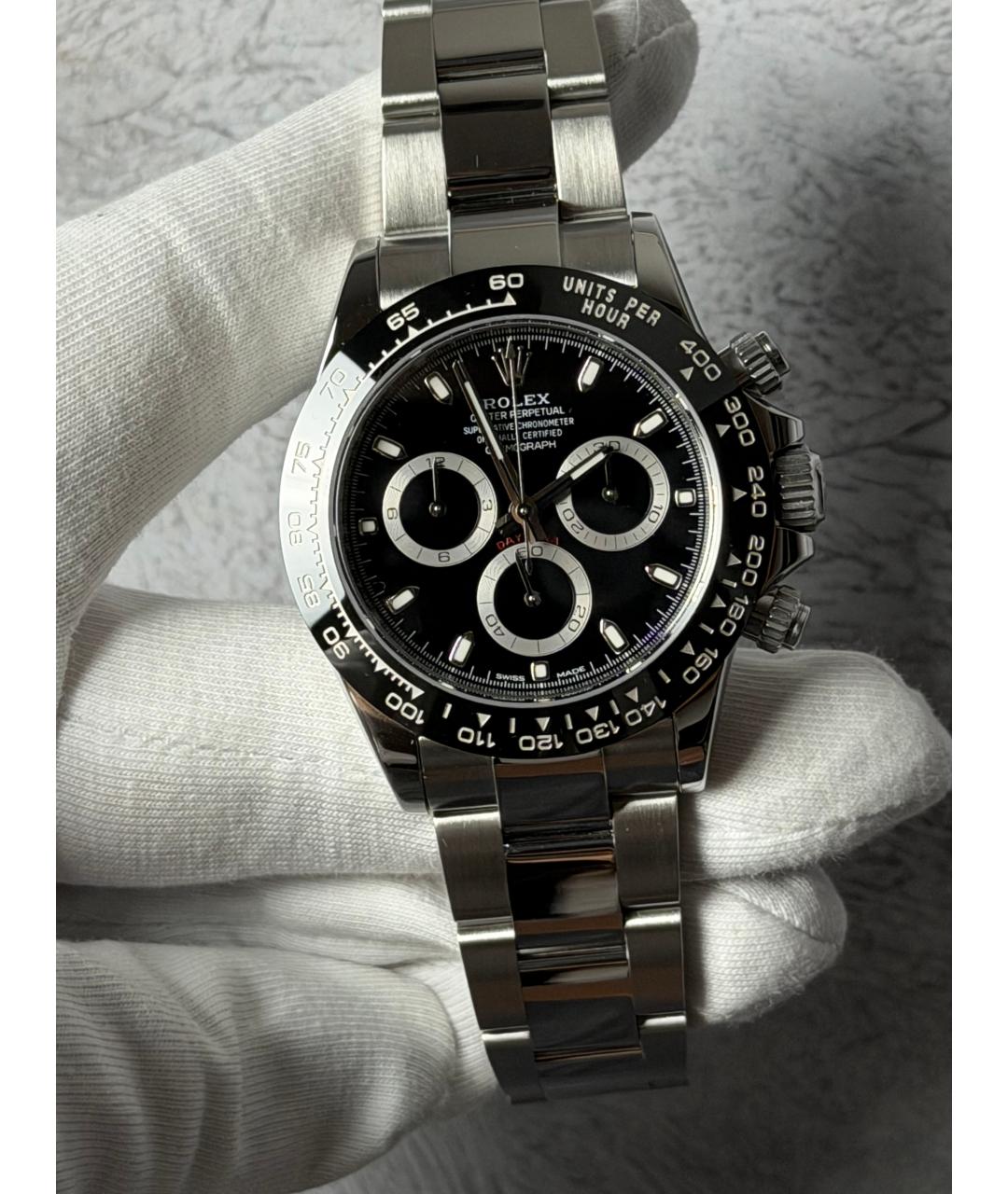 ROLEX Черные часы, фото 2