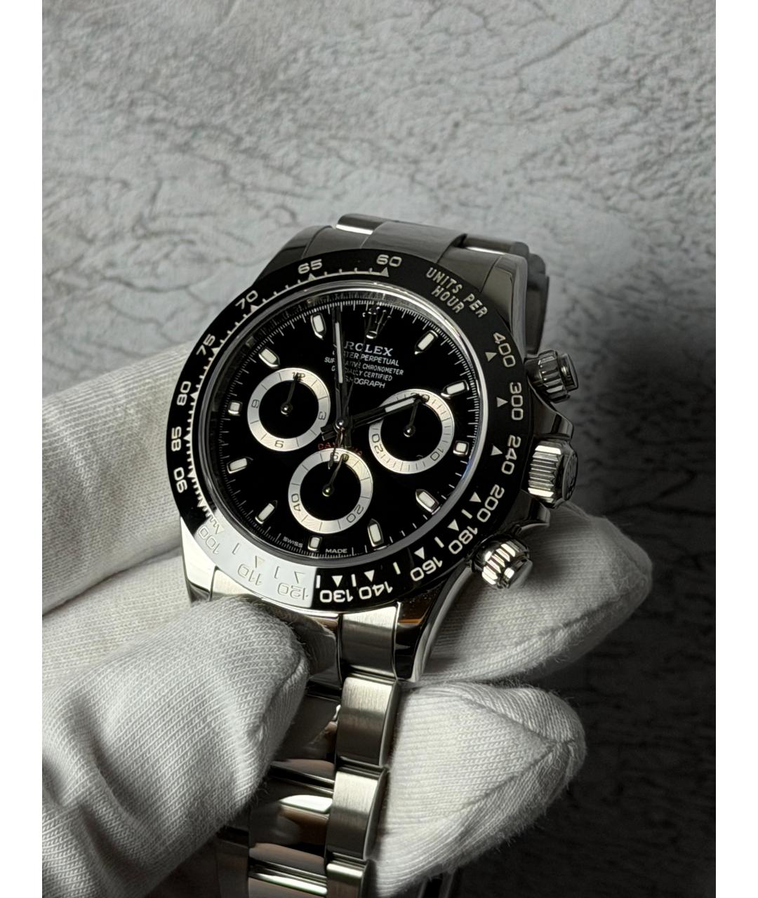 ROLEX Черные часы, фото 4