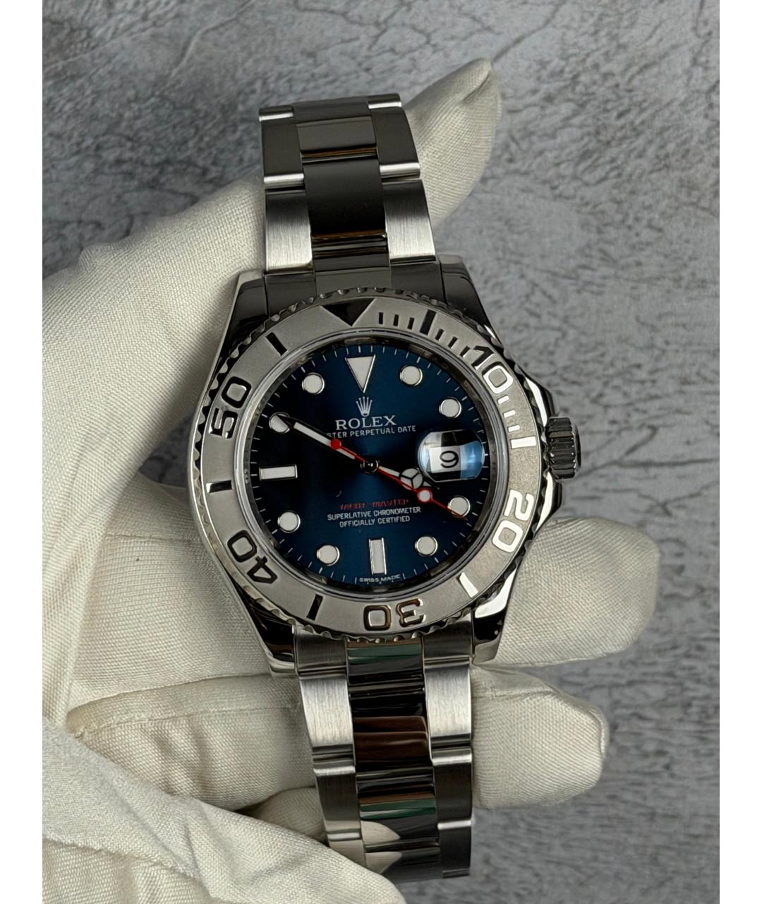 ROLEX Темно-синие часы, фото 2