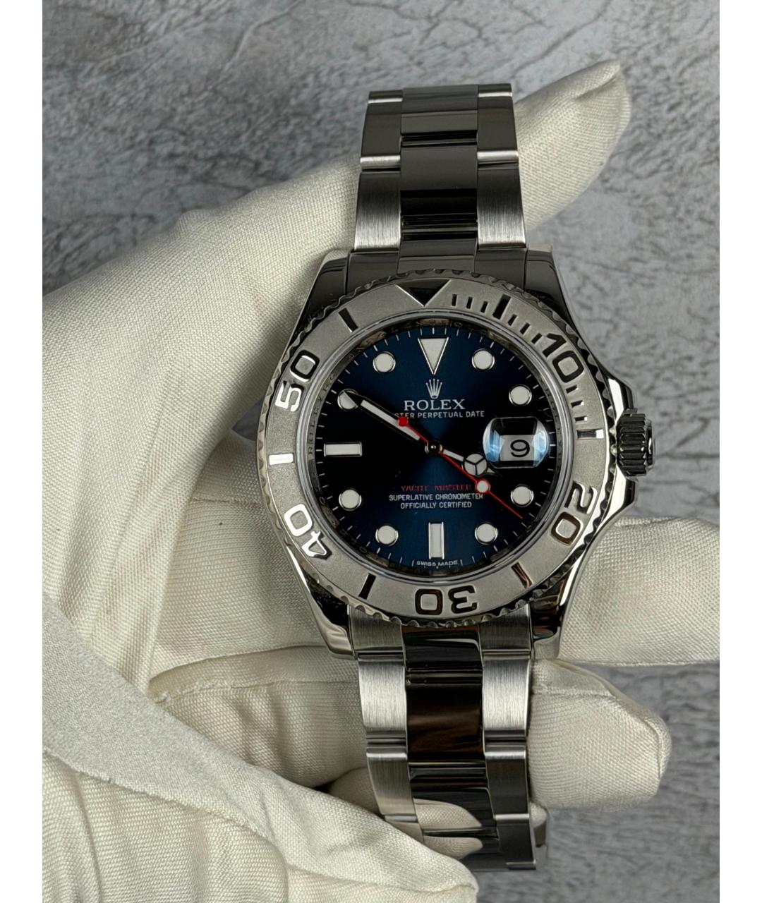 ROLEX Темно-синие часы, фото 3