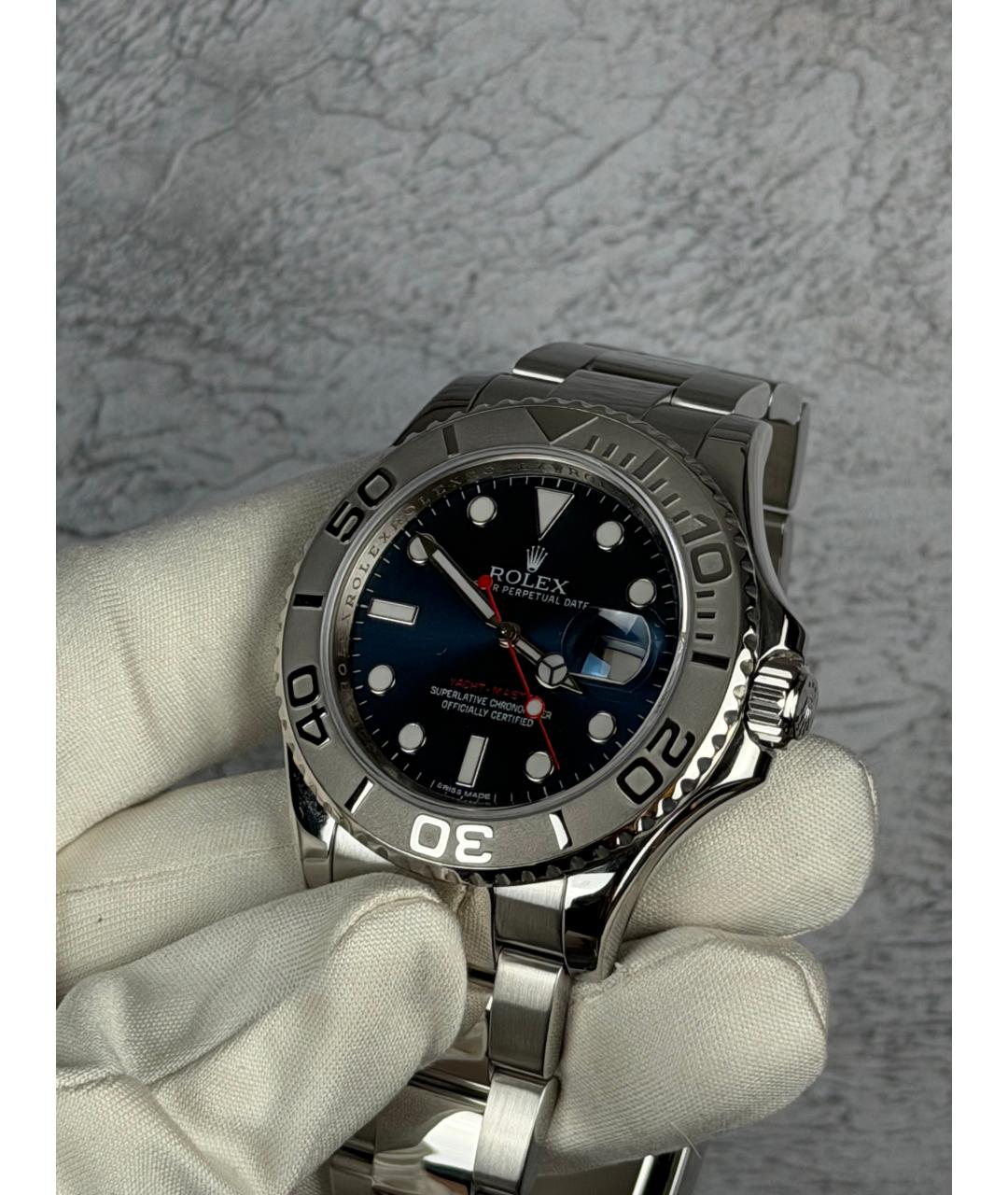 ROLEX Темно-синие часы, фото 4