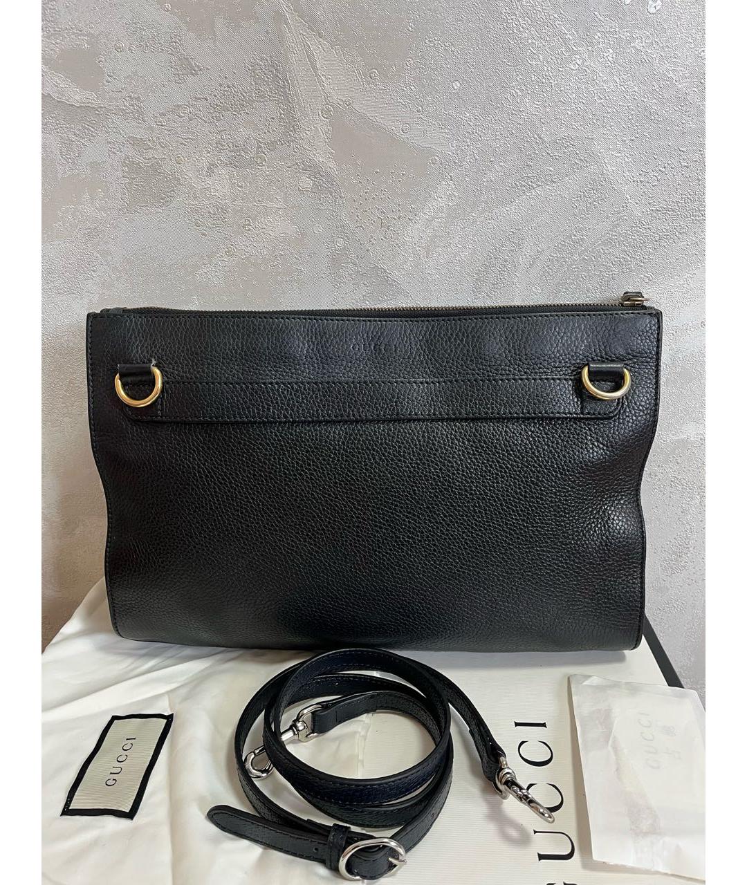 GUCCI Красная кожаная сумка на плечо, фото 3