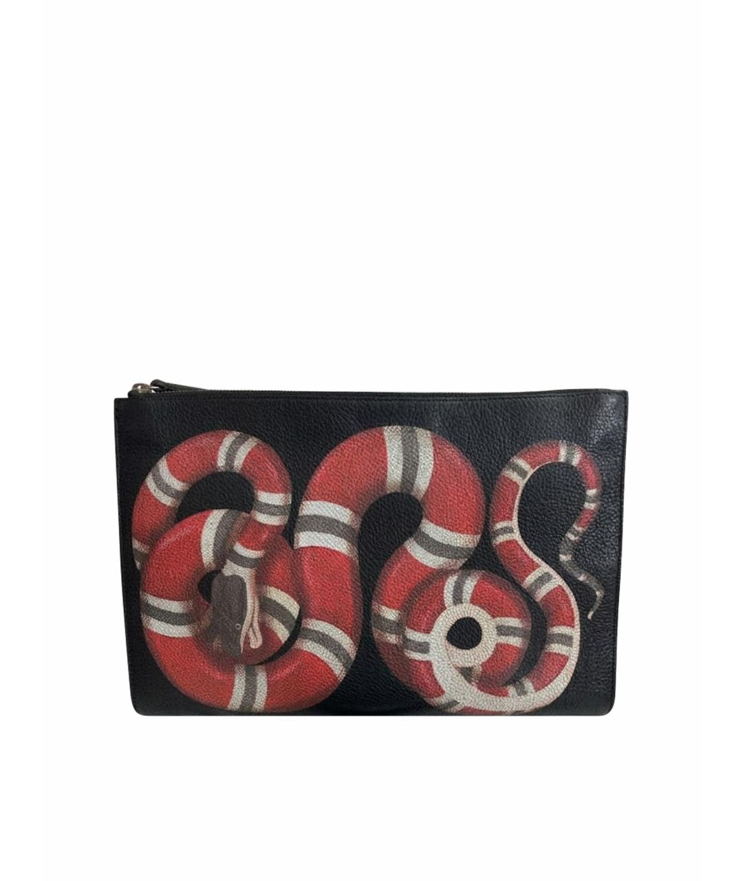 GUCCI Красная кожаная сумка на плечо, фото 1