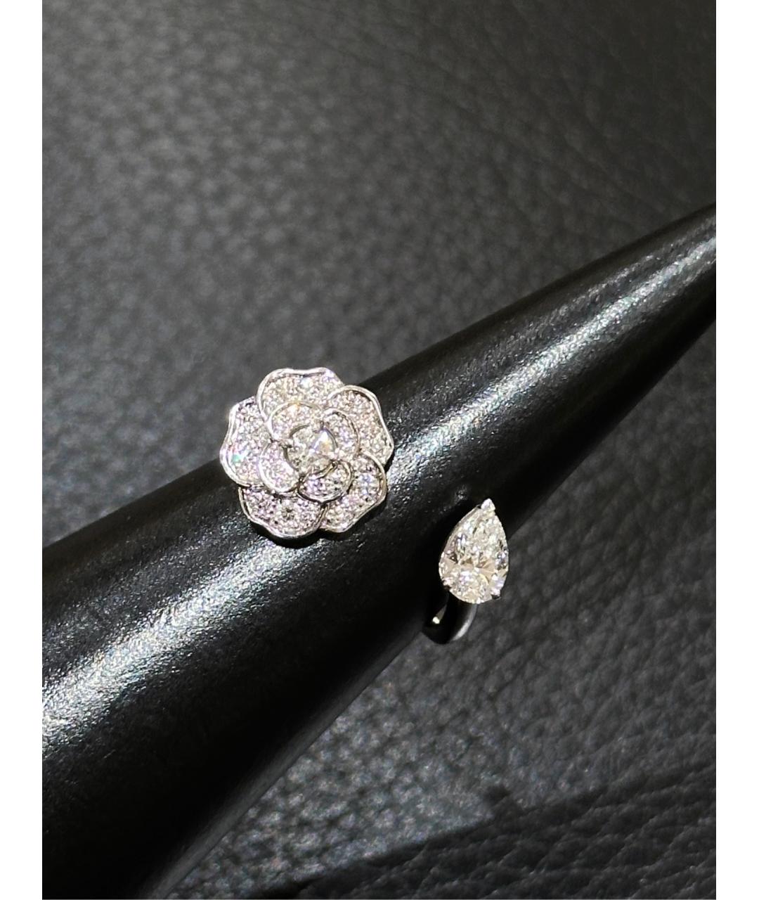 CHANEL Серебряное кольцо из белого золота, фото 2