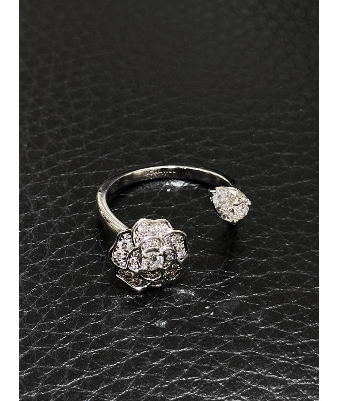 CHANEL Серебряное кольцо из белого золота, фото 3