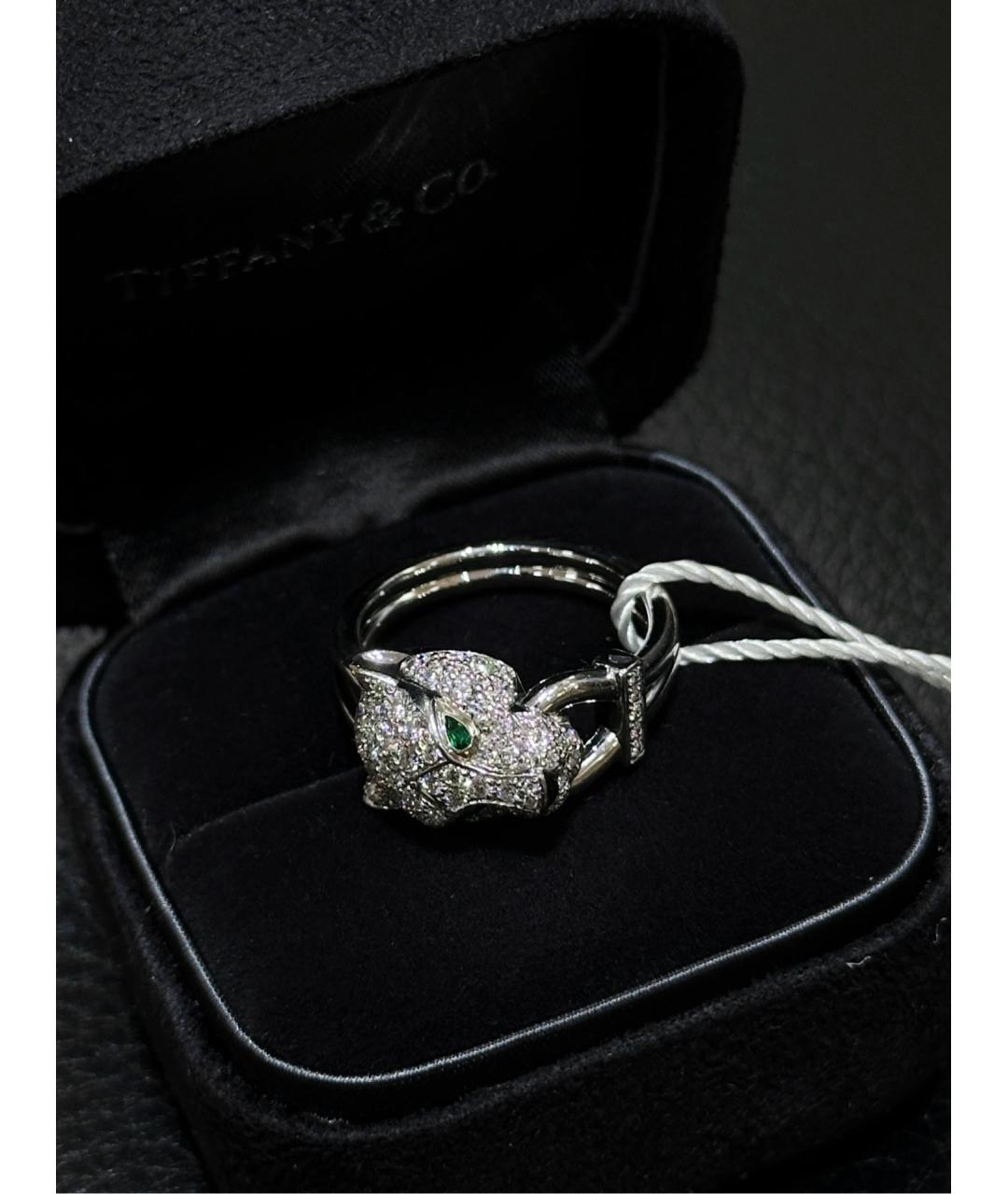 CARTIER Серебряное кольцо из белого золота, фото 3