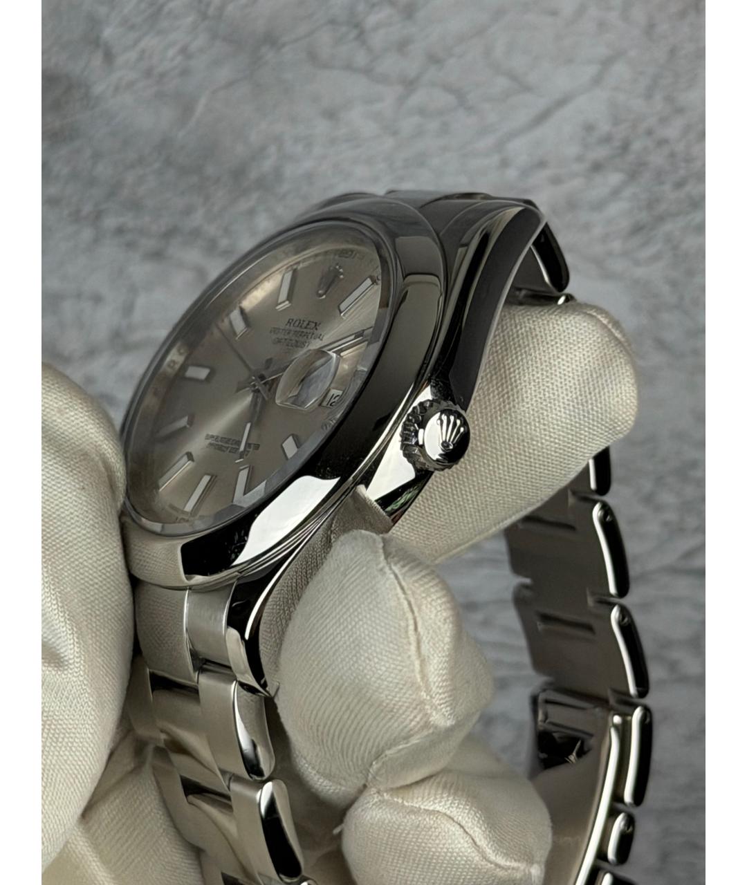ROLEX Серебряные часы, фото 4