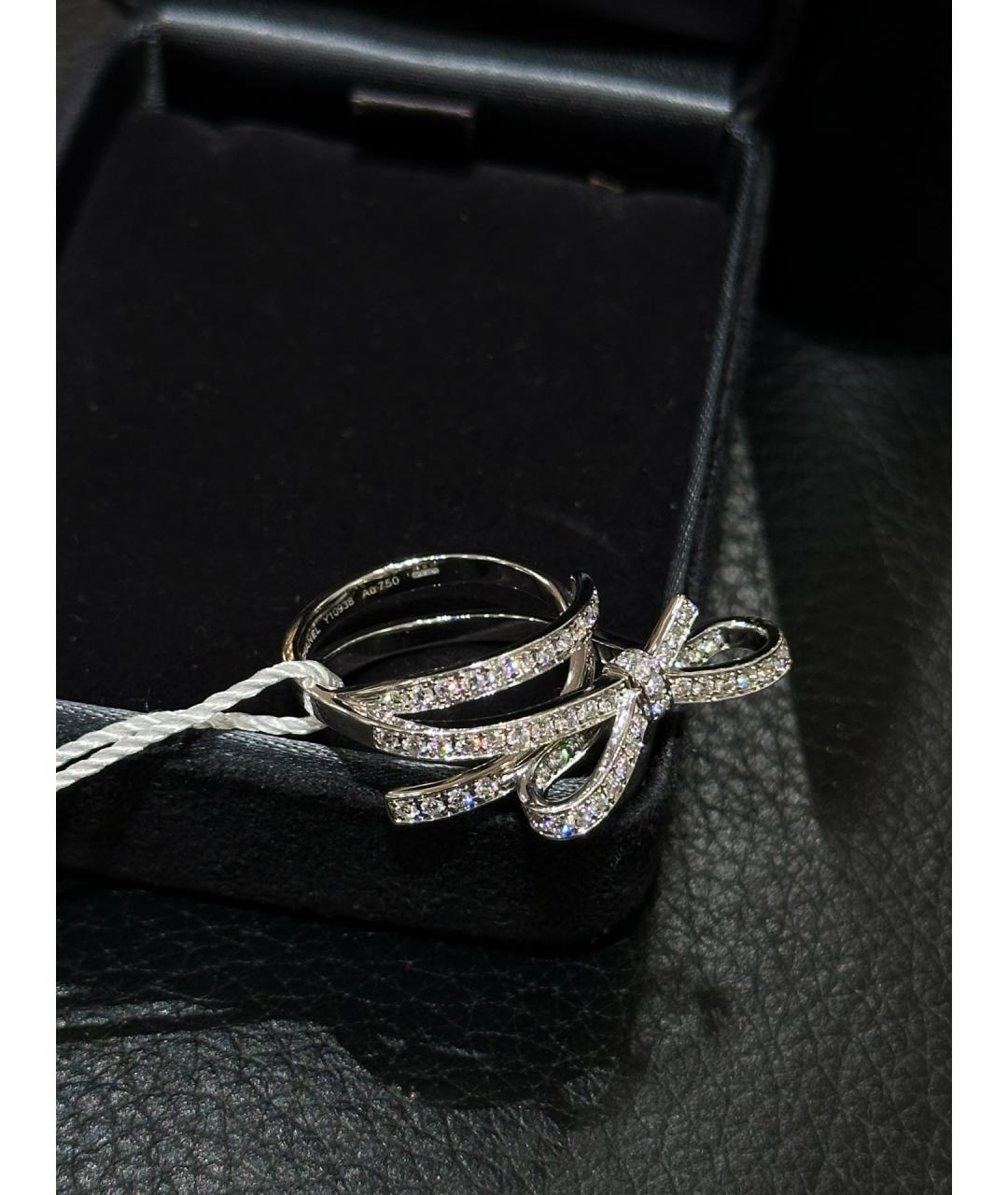 CHANEL Серебряное кольцо из белого золота, фото 3