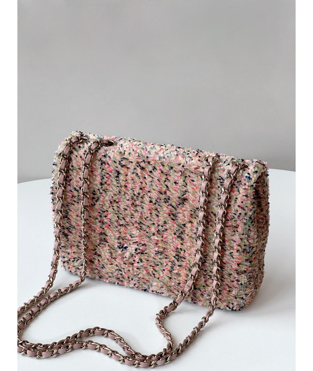 CHANEL Розовая сумка через плечо, фото 2