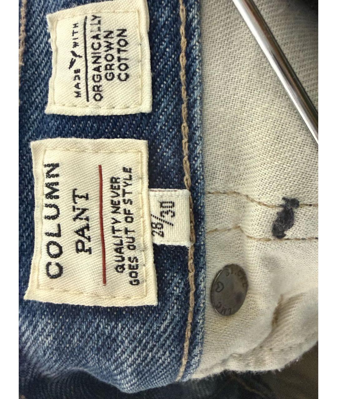 LEVI'S Синие хлопко-эластановые джинсы слим, фото 4