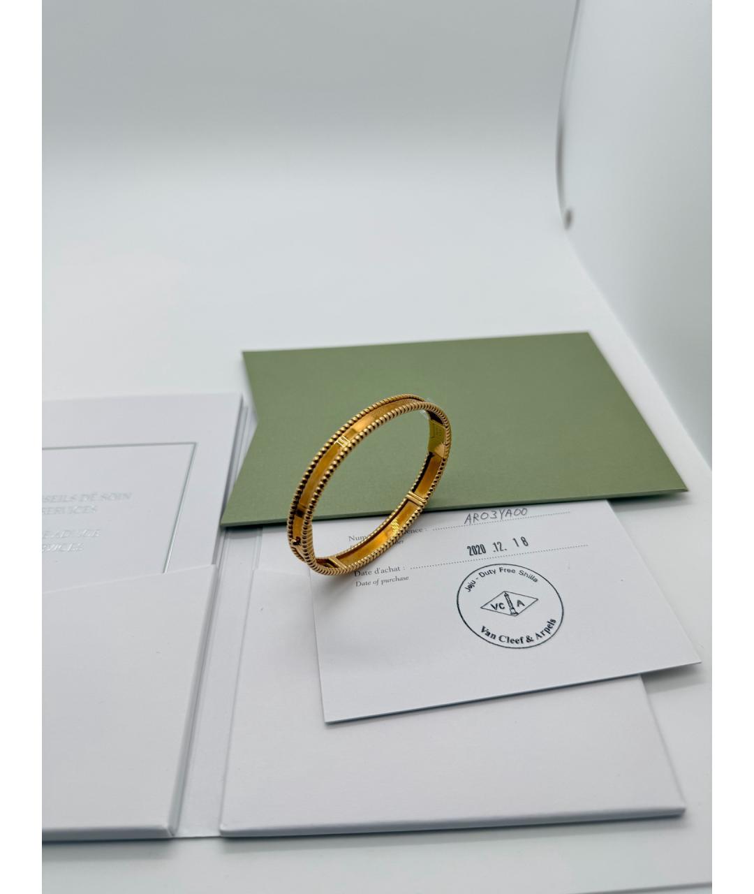 VAN CLEEF & ARPELS Золотой браслет из розового золота, фото 2