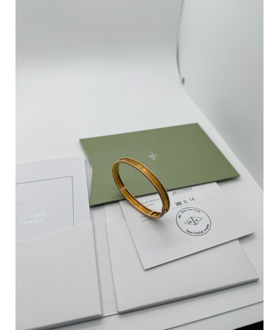 VAN CLEEF & ARPELS Золотой браслет из розового золота, фото 6