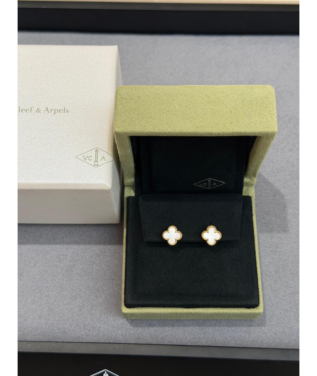 VAN CLEEF & ARPELS Золотые серьги из желтого золота, фото 3