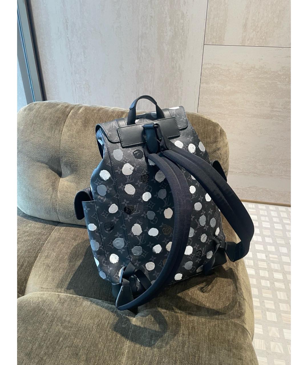 LOUIS VUITTON Черный рюкзак, фото 2